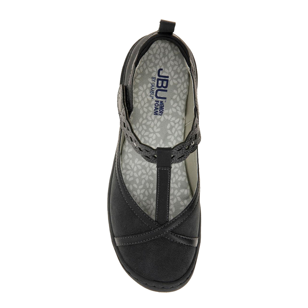 Women's JBU by Jambu Buttercup Slip-On - Wide Width BLACK B2BUT01W