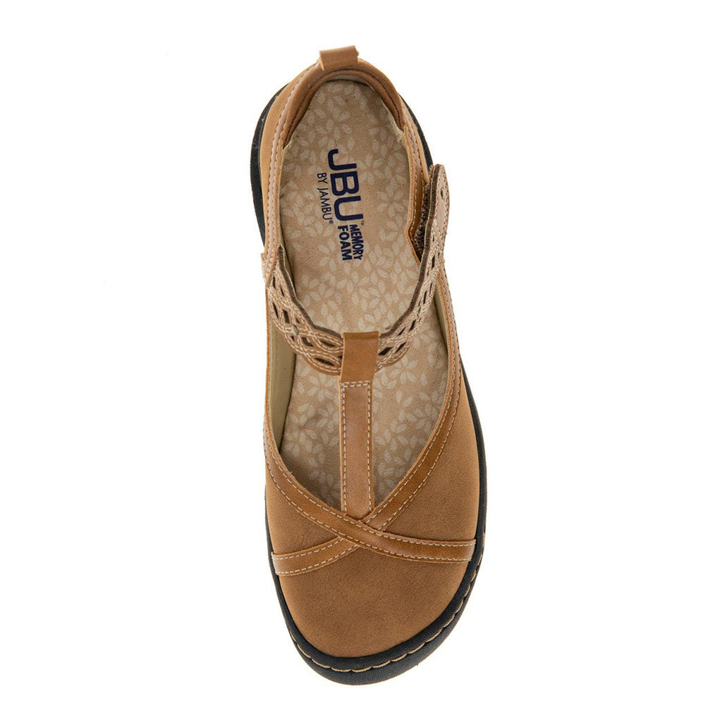 Women's JBU by Jambu Buttercup Slip-On - Wide Width TAN B2BUT04W