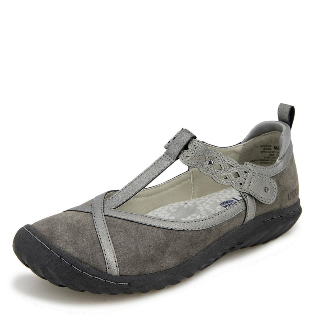 Women's JBU by Jambu Buttercup Slip-On - Wide Width GREY B2BUT56W