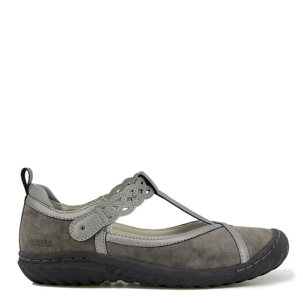 Women's JBU by Jambu Buttercup Slip-On - Wide Width GREY B2BUT56W