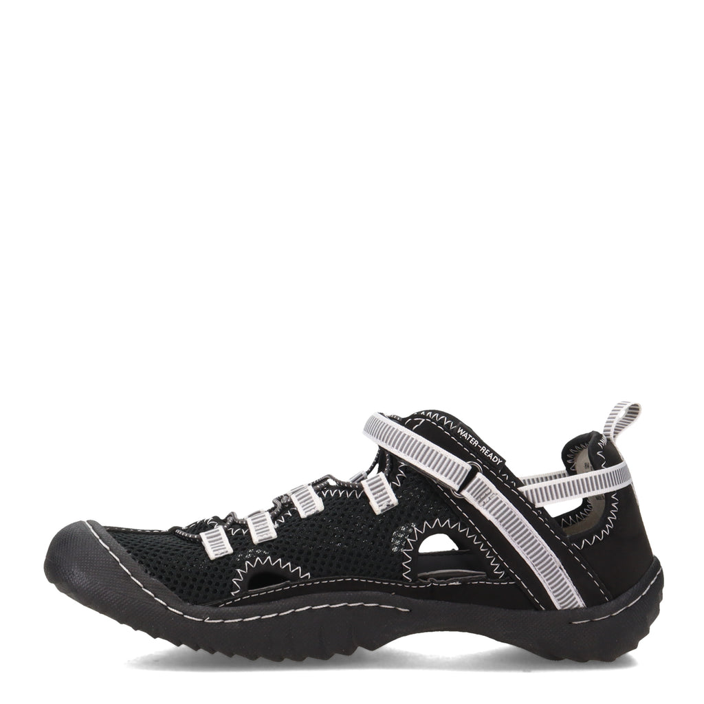 Women's JBU by Jambu Tahoe MJ Slip-On - Wide Width BLACK/WHITE B2TMJ01W