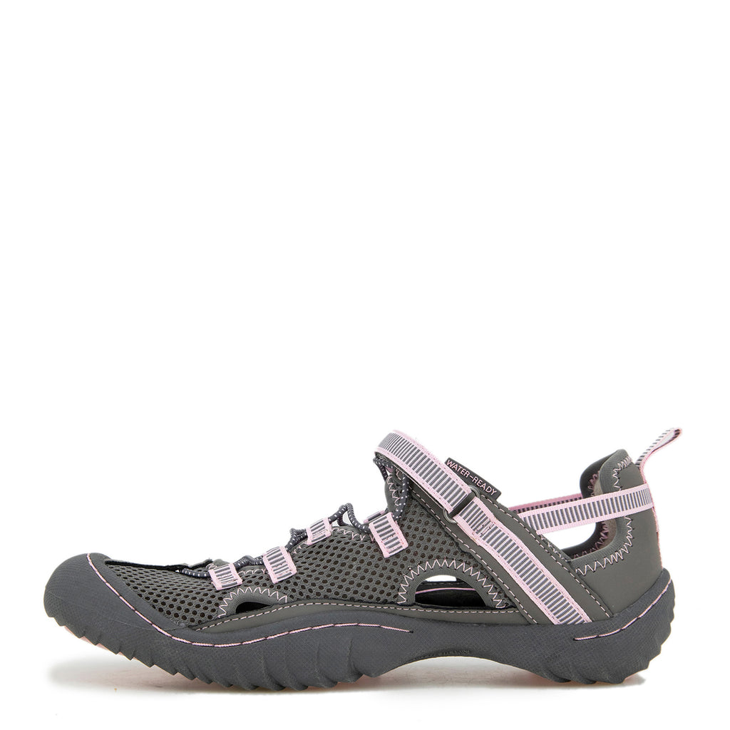 Women's JBU by Jambu Tahoe MJ Slip-On - Wide Width GREY/PETAL B2TMJ19W
