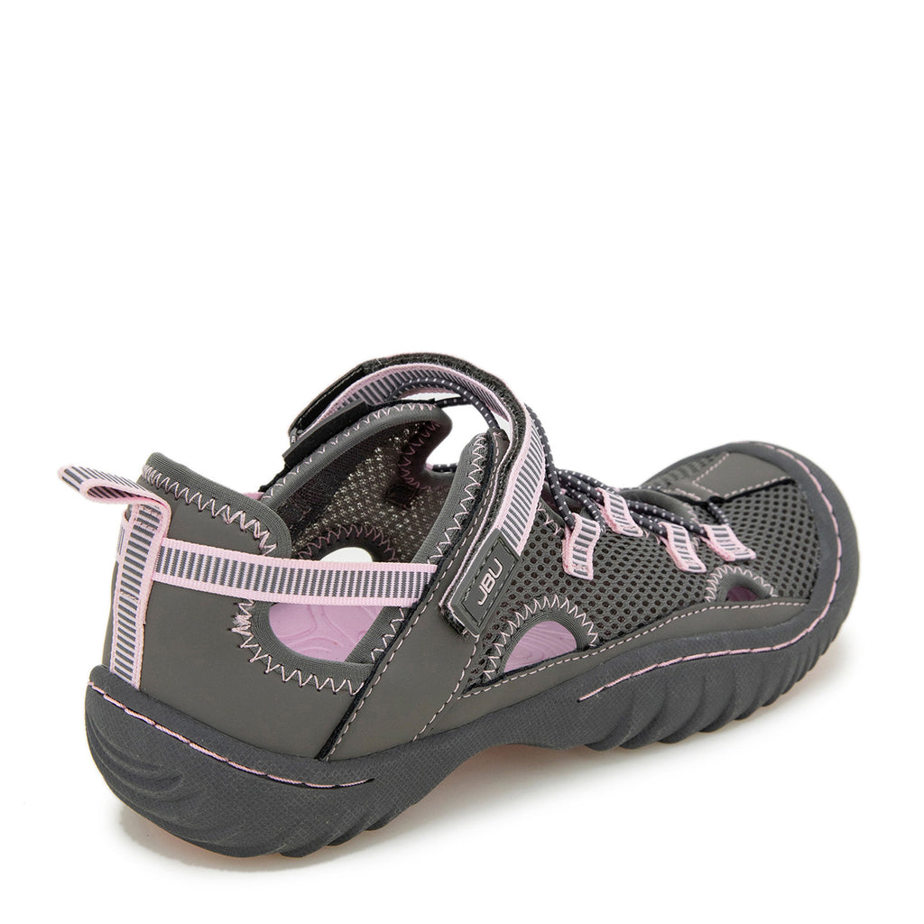 Women's JBU by Jambu Tahoe MJ Slip-On - Wide Width GREY/PETAL B2TMJ19W