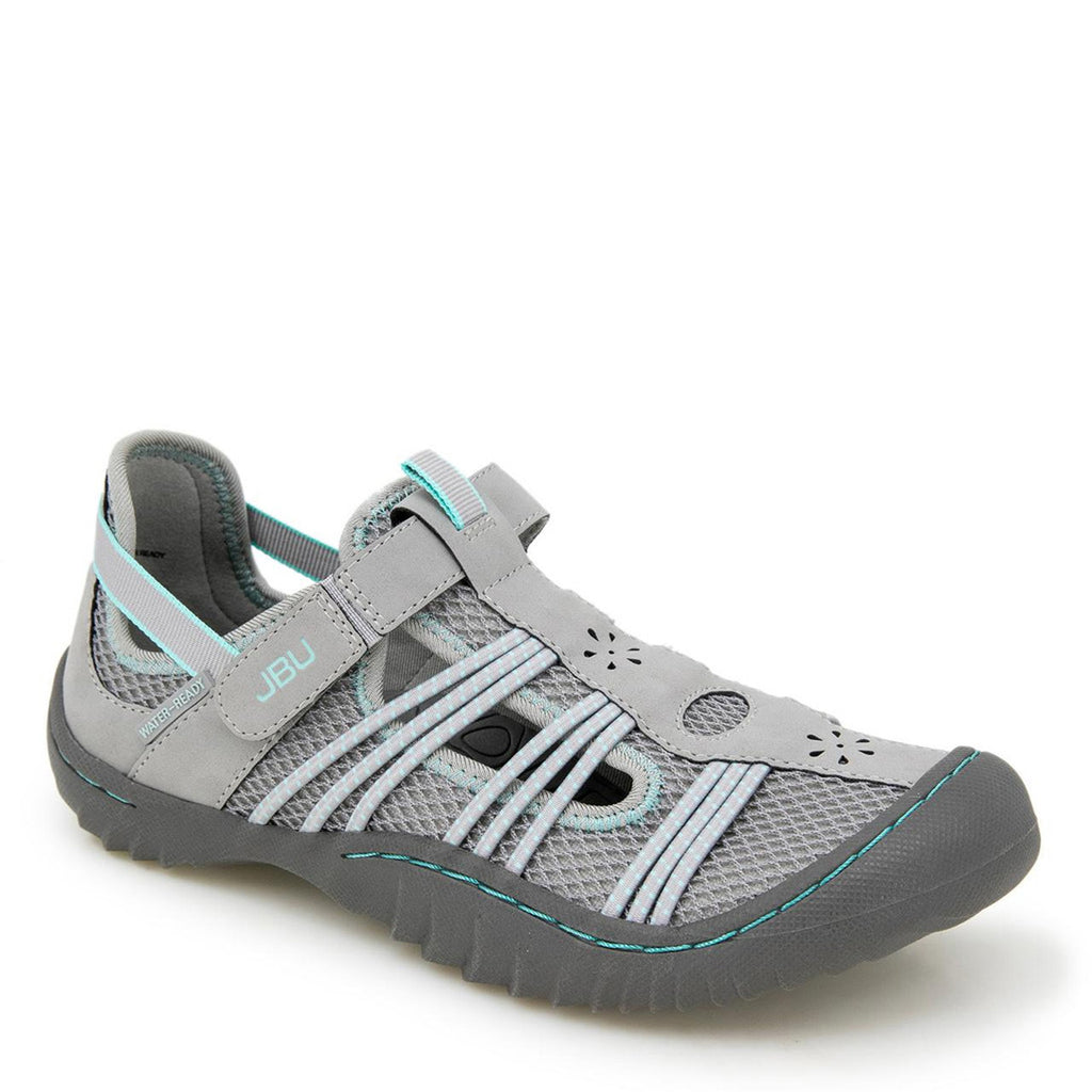 Women's JBU by Jambu Josie Water Ready Slip-On GREY/PALE TEAL B4JOS19