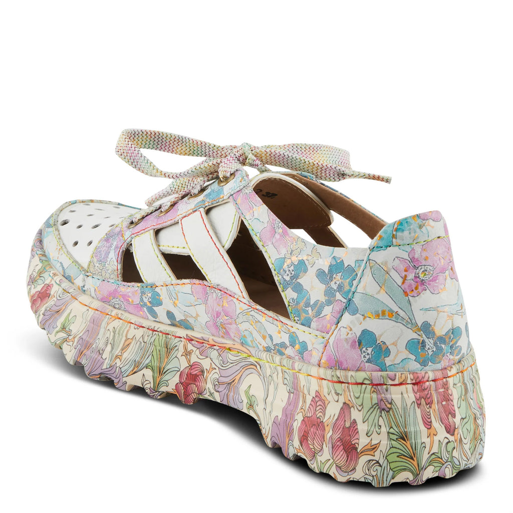 Women's L'Artiste by Spring Step Bodes Sneaker WHITE MULTI BODES-WM