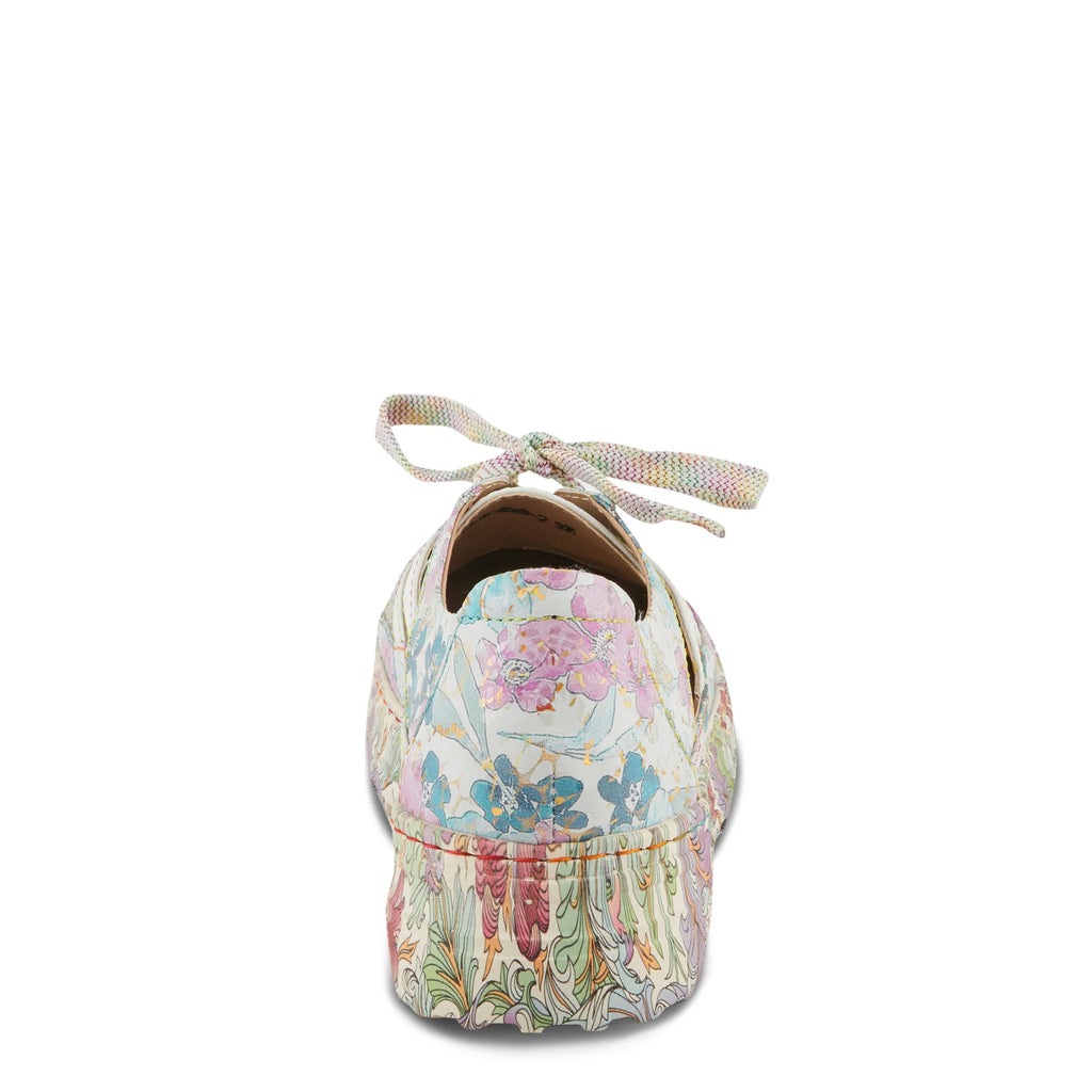 Women's L'Artiste by Spring Step Bodes Sneaker WHITE MULTI BODES-WM