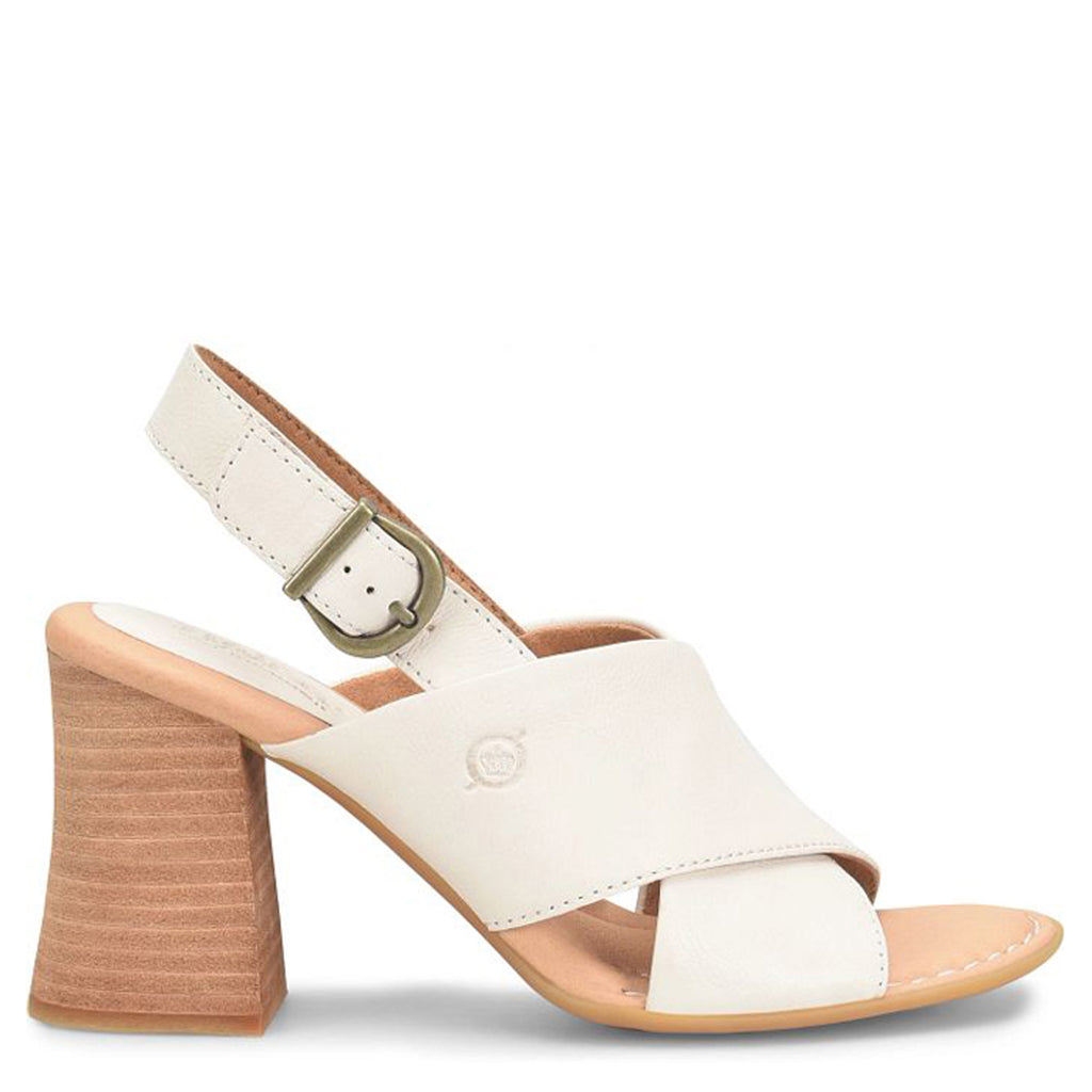 Women's Born Tessa Sandal WHITE BR0045901