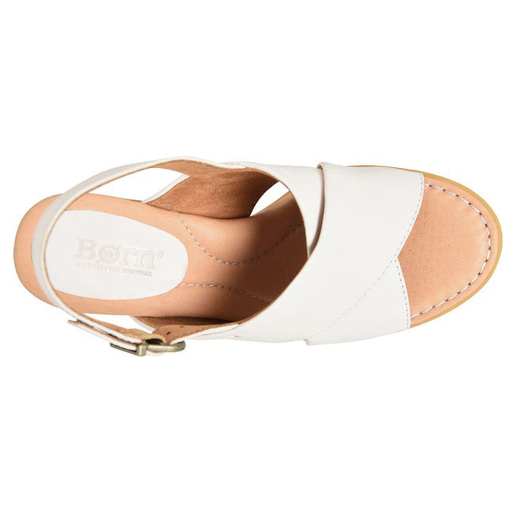 Women's Born Tessa Sandal WHITE BR0045901