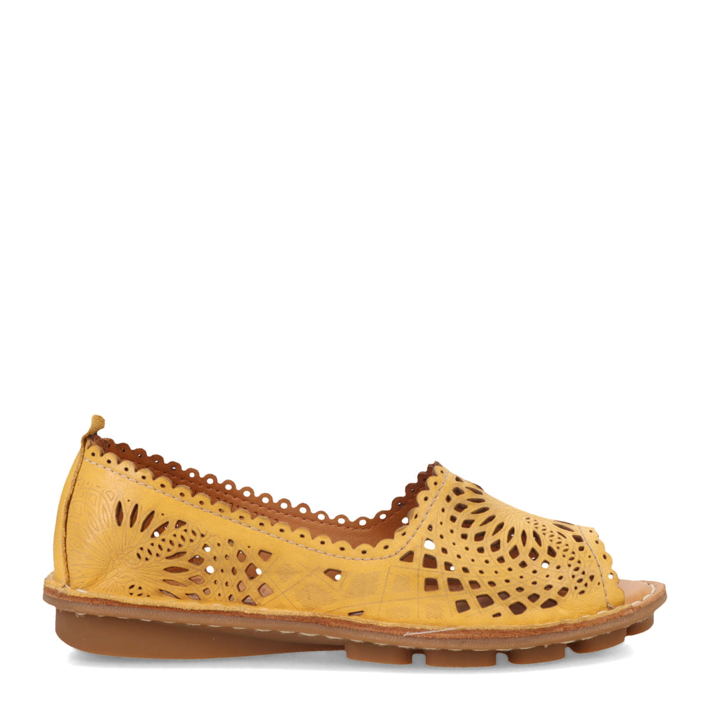 Women's Spring Step Brandal Slip-On YELLOW BRANDAL-Y