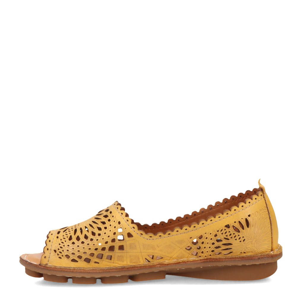 Women's Spring Step Brandal Slip-On YELLOW BRANDAL-Y