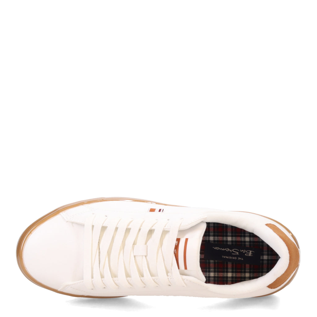 Men's Ben Sherman Crowley Sneaker WHITE/GUM BSMCROWV-1626