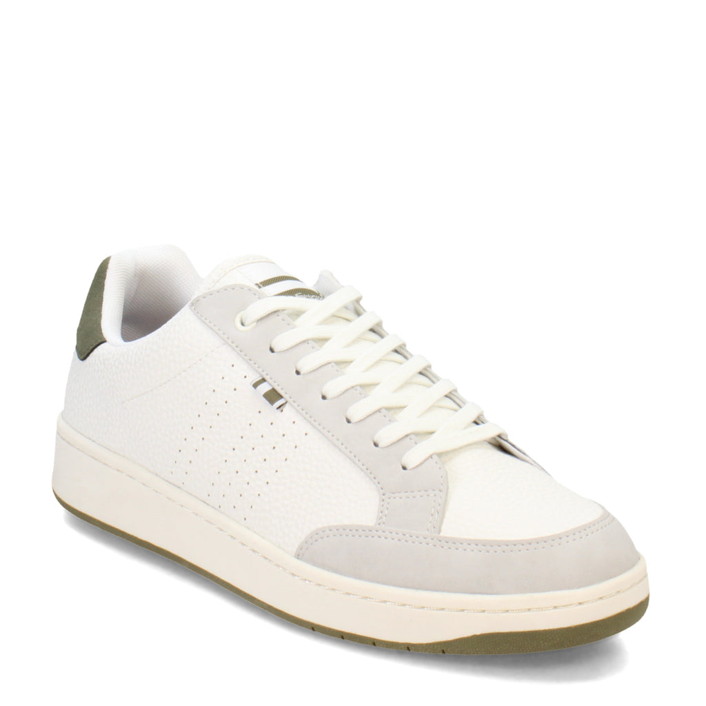 Men's Ben Sherman Martin Sneaker WHITE WHISPER GREY ARMY WHITE BSMMARTV-1806
