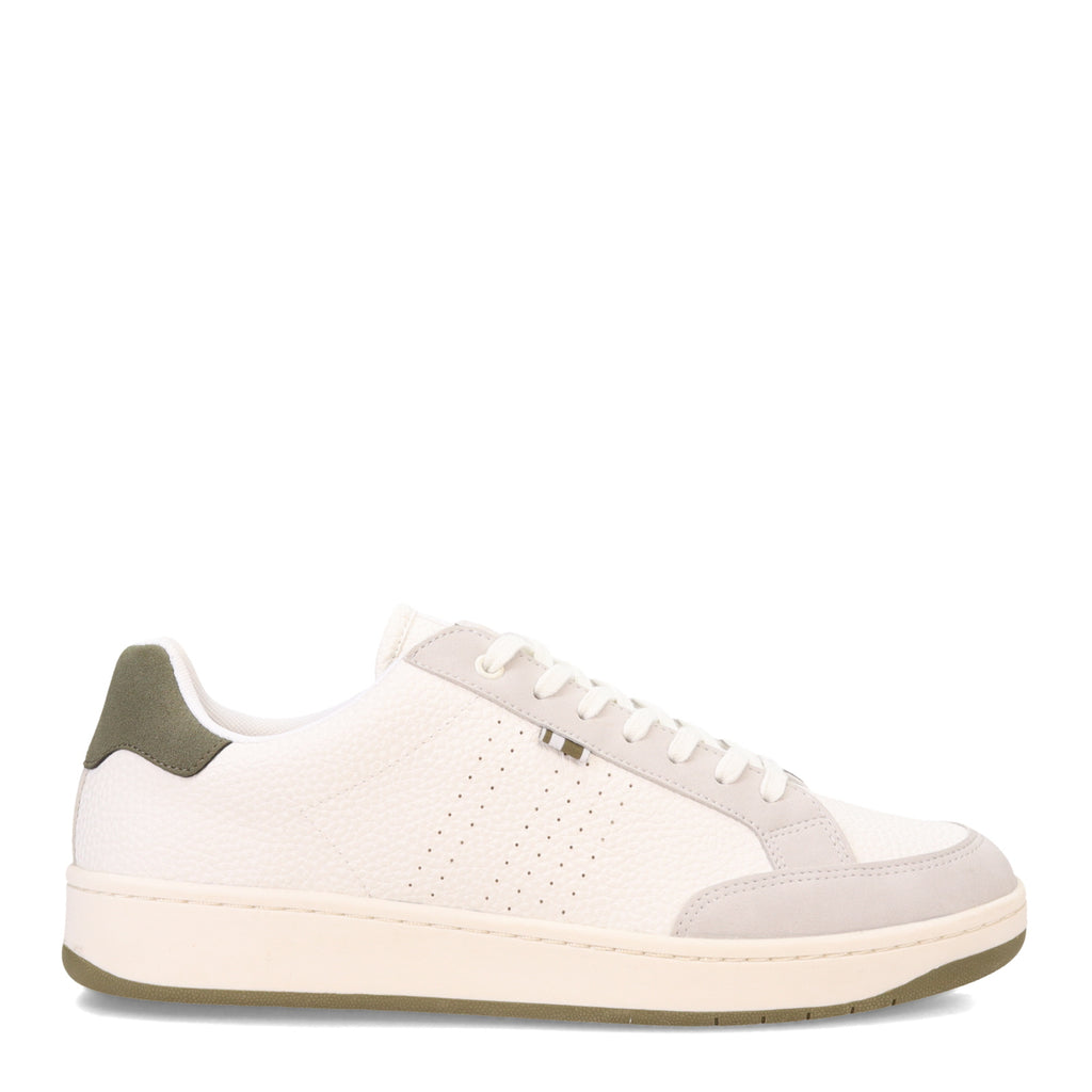 Men's Ben Sherman Martin Sneaker WHITE WHISPER GREY ARMY WHITE BSMMARTV-1806