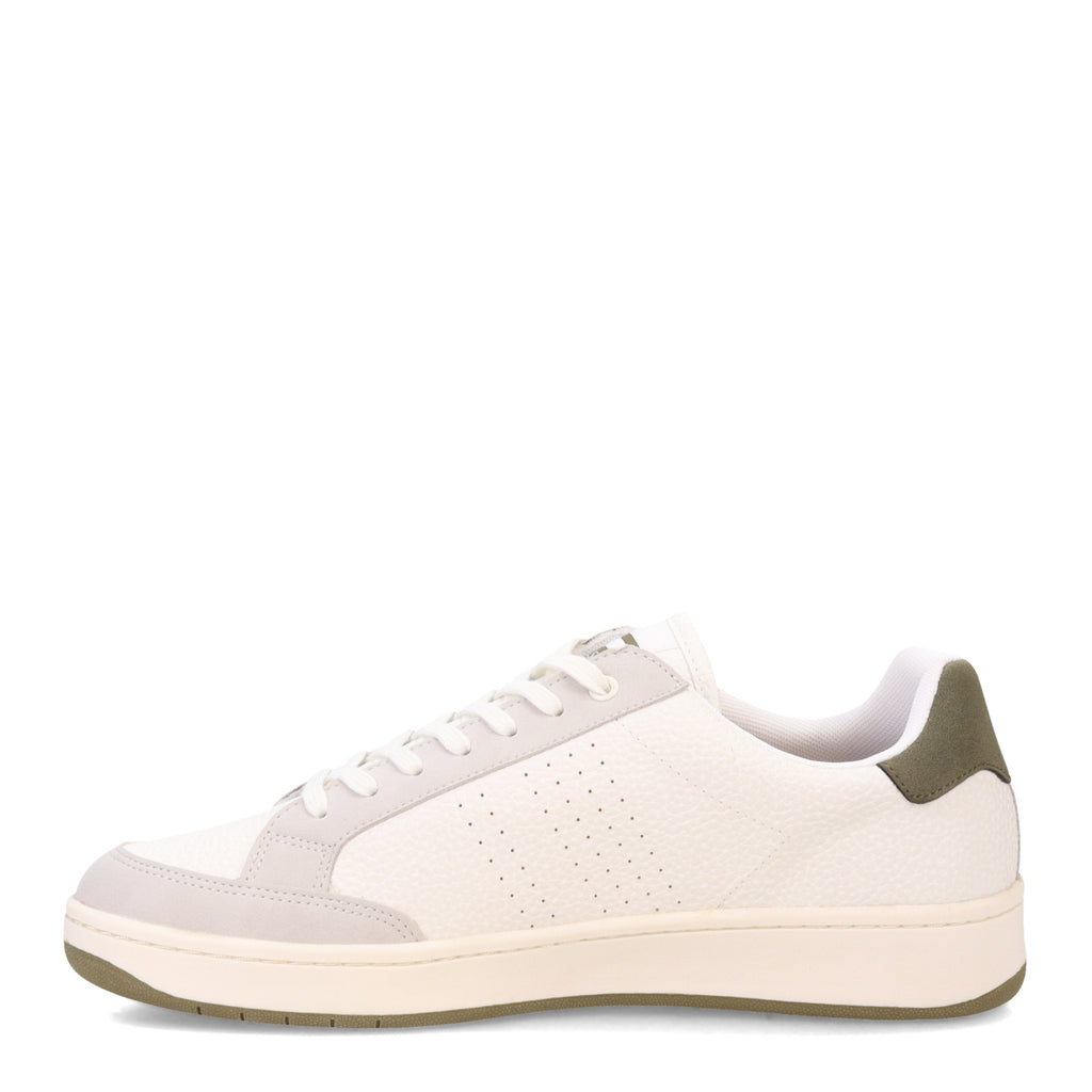 Men's Ben Sherman Martin Sneaker WHITE WHISPER GREY ARMY WHITE BSMMARTV-1806