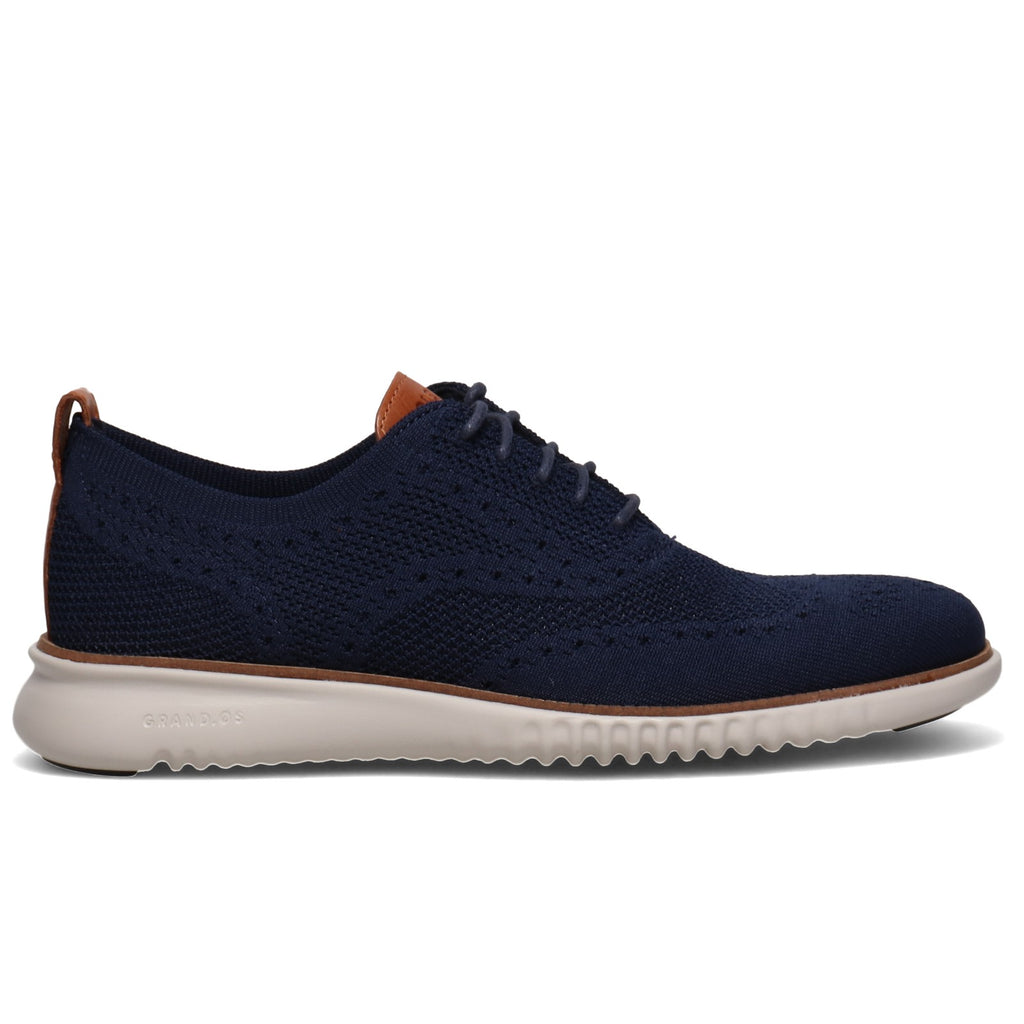 Men's Cole Haan 2.0 ZER0GRAND Wingtip Oxford MARINE C27569