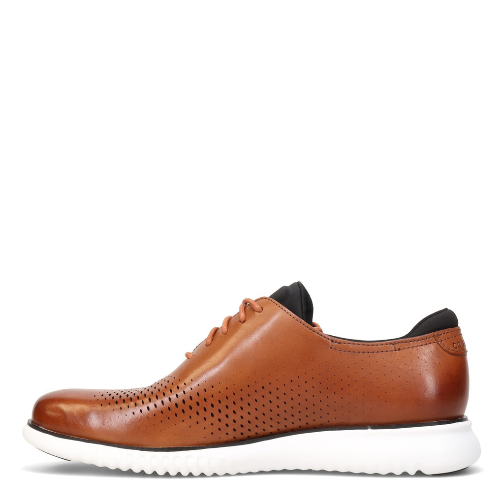 Men's Cole Haan 2.0 ZEROGRAND Laser Oxford TAN/WHITE C27879