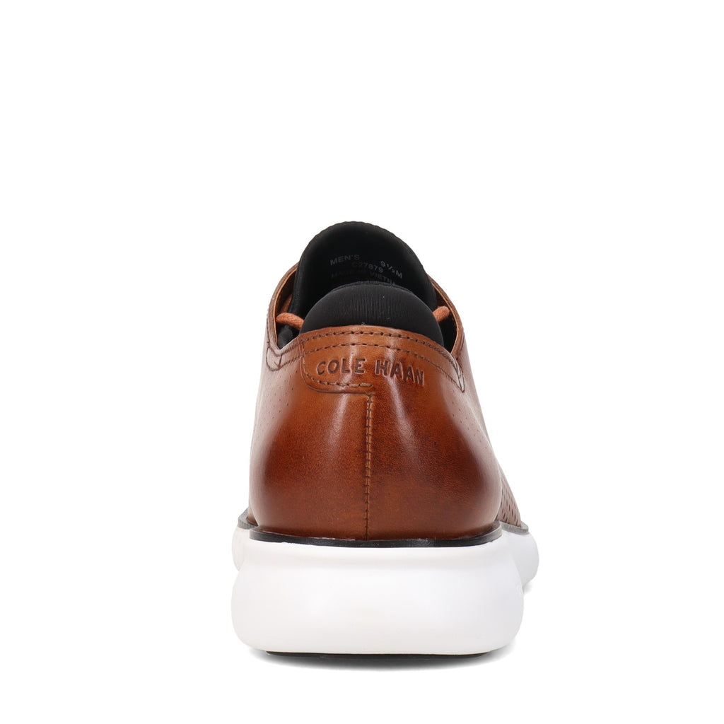 Men's Cole Haan 2.0 ZEROGRAND Laser Oxford TAN/WHITE C27879