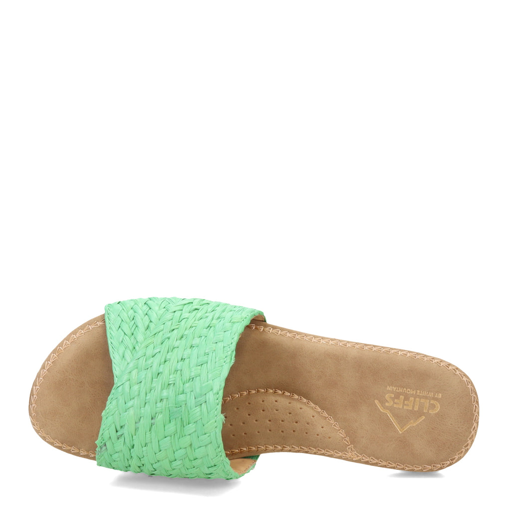 Women's Cliffs by White Mountain Flawless Sandal GREEN C35336-352