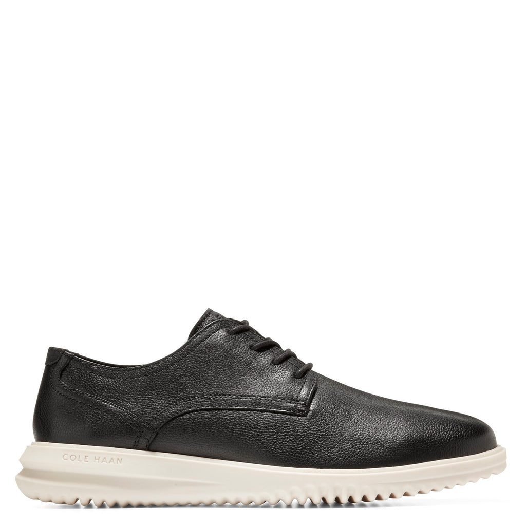 Men's Cole Haan Grand+ Plain Toe Oxford BLACK IVORY C36934