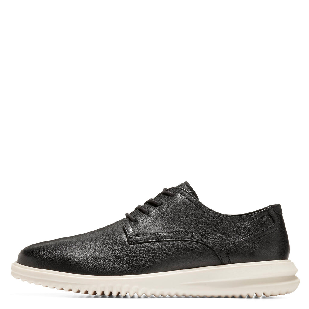 Men's Cole Haan Grand+ Plain Toe Oxford BLACK IVORY C36934