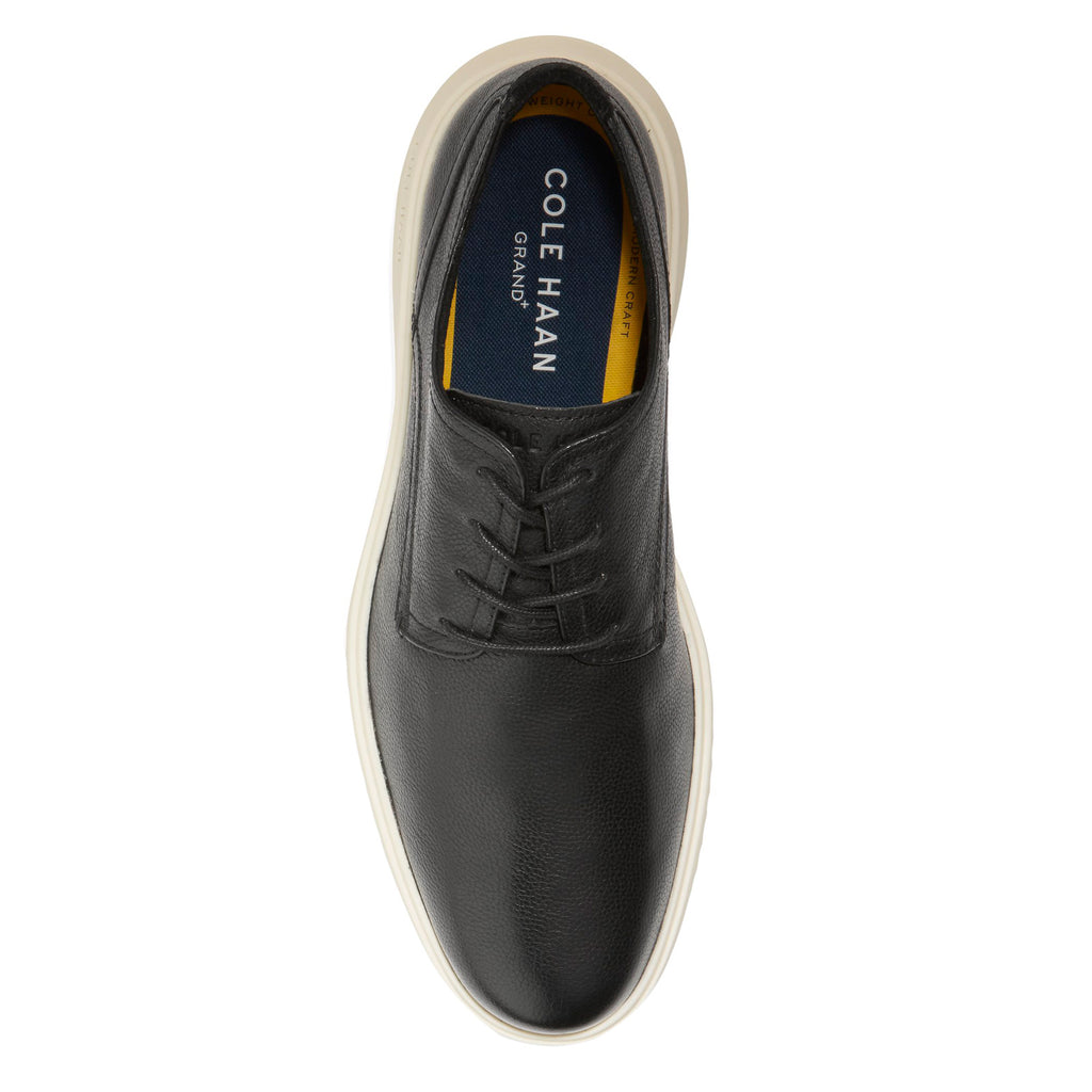 Men's Cole Haan Grand+ Plain Toe Oxford BLACK IVORY C36934