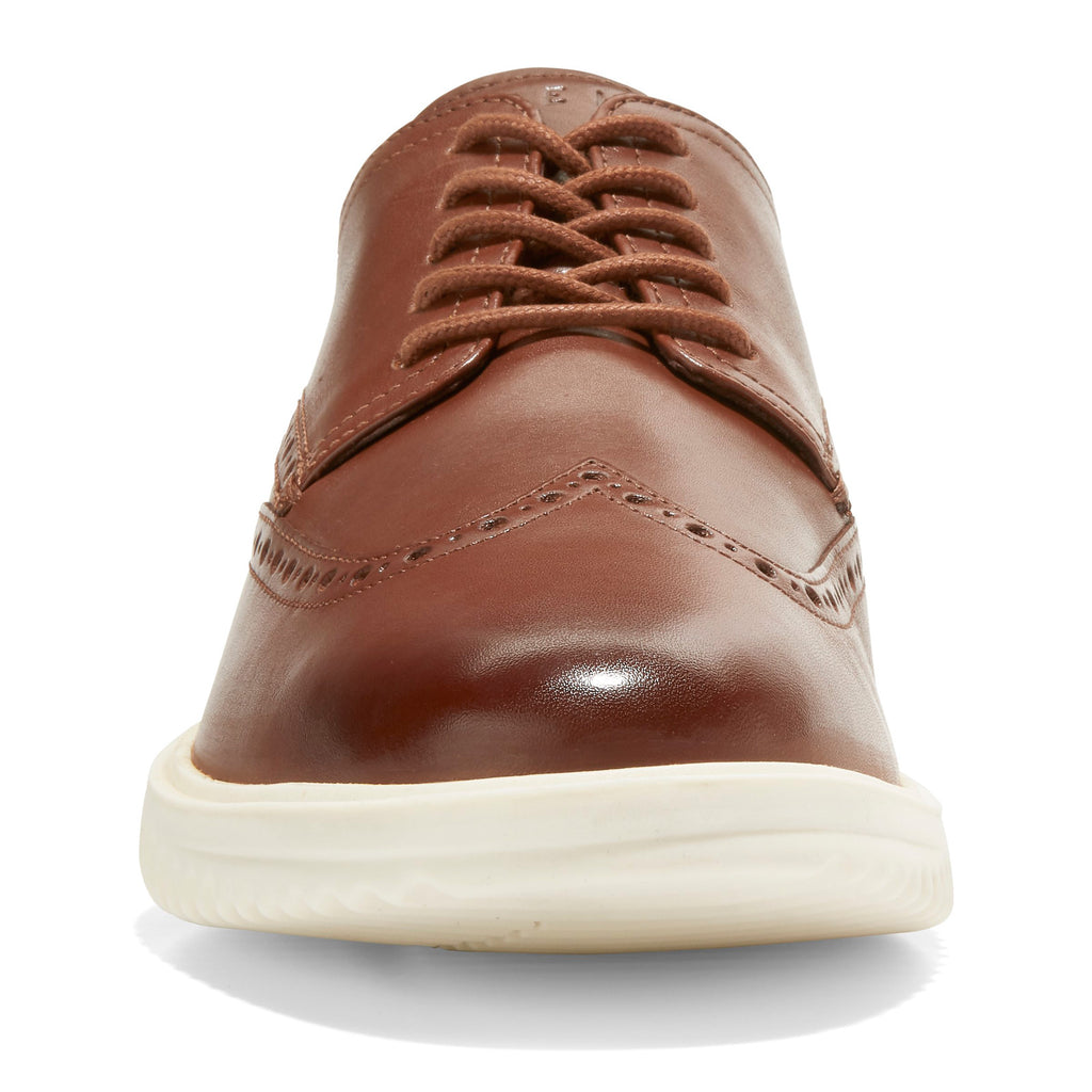 Men's Cole Haan Grand+ Wingtip Oxford BRITISH TAN C36939