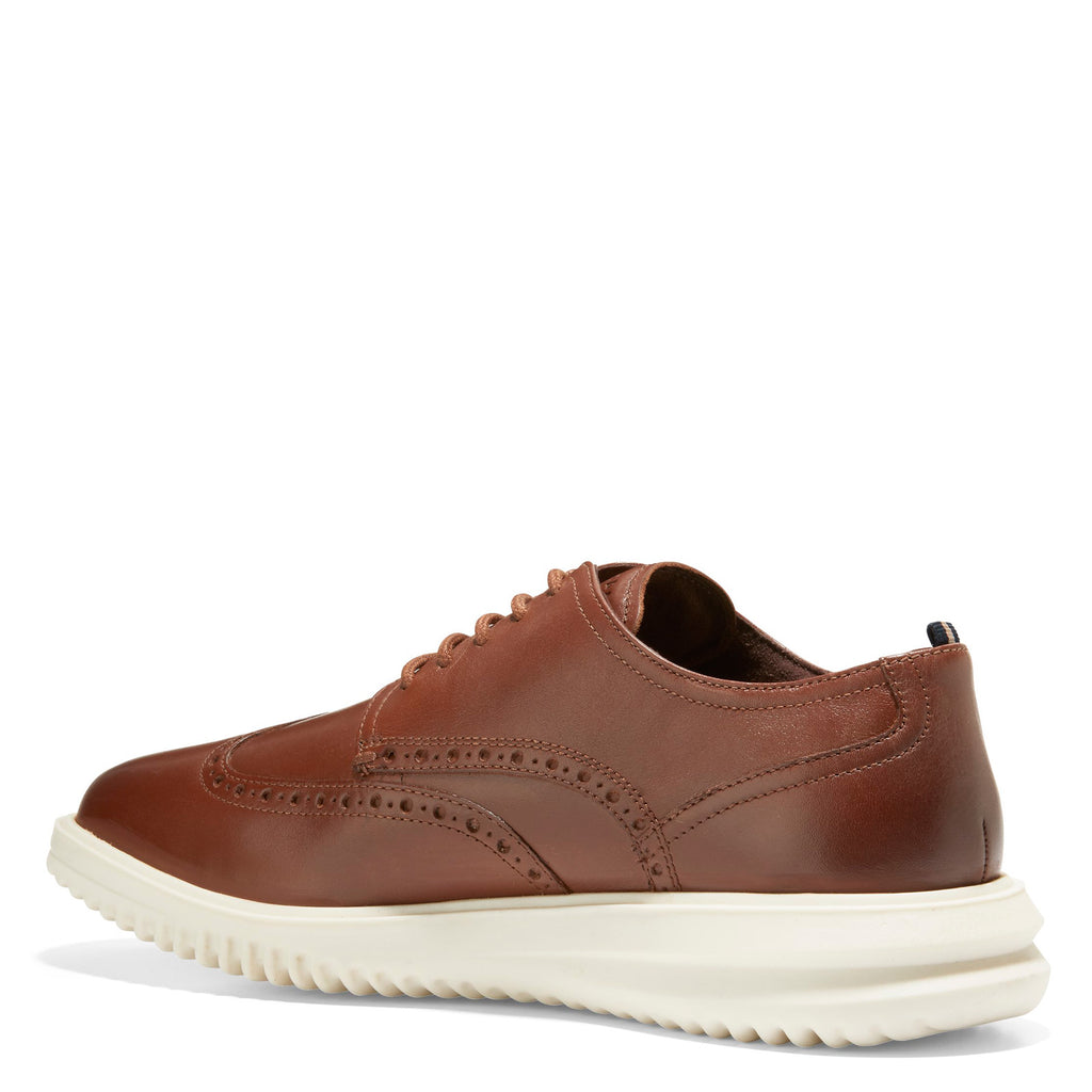 Men's Cole Haan Grand+ Wingtip Oxford BRITISH TAN C36939
