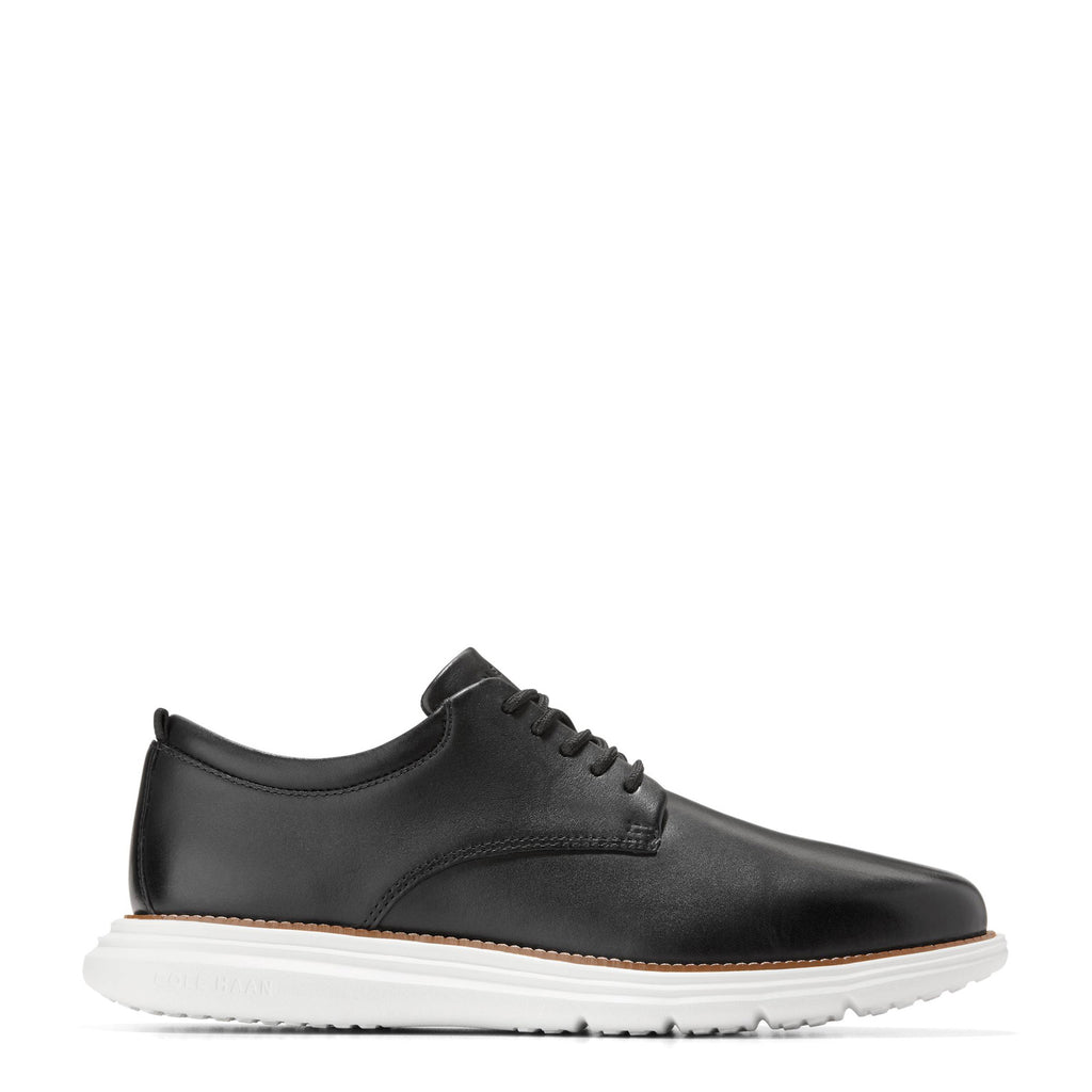 Men's Cole Haan Grand+ Ultra Oxford BLACK/OPTIC WHITE C39953