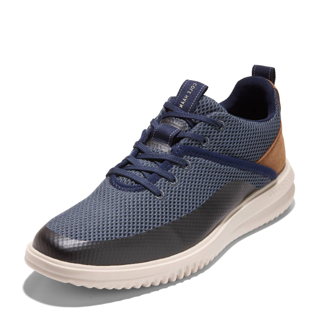 Men's Cole Haan Grand+ Hybrid Sneaker NAVY/BRITISH TAN C39981
