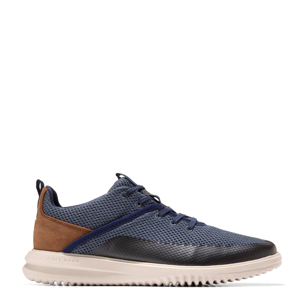 Men's Cole Haan Grand+ Hybrid Sneaker NAVY/BRITISH TAN C39981
