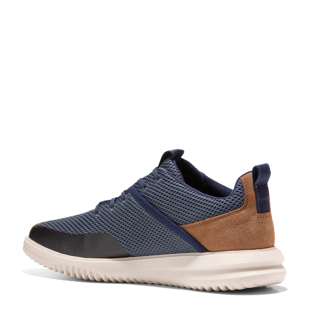 Men's Cole Haan Grand+ Hybrid Sneaker NAVY/BRITISH TAN C39981