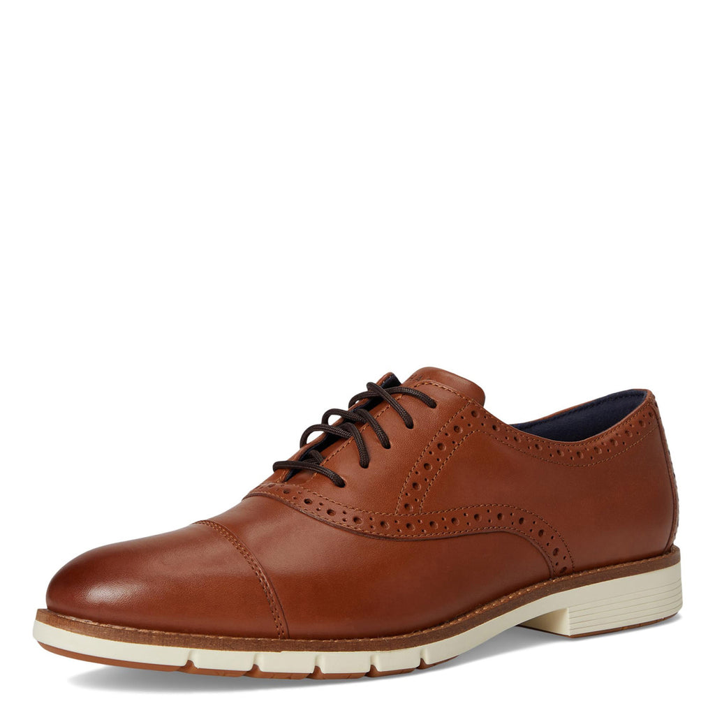 Men's Cole Haan Flexgrand+ Cap Toe Oxford BRITISH TAN C40341