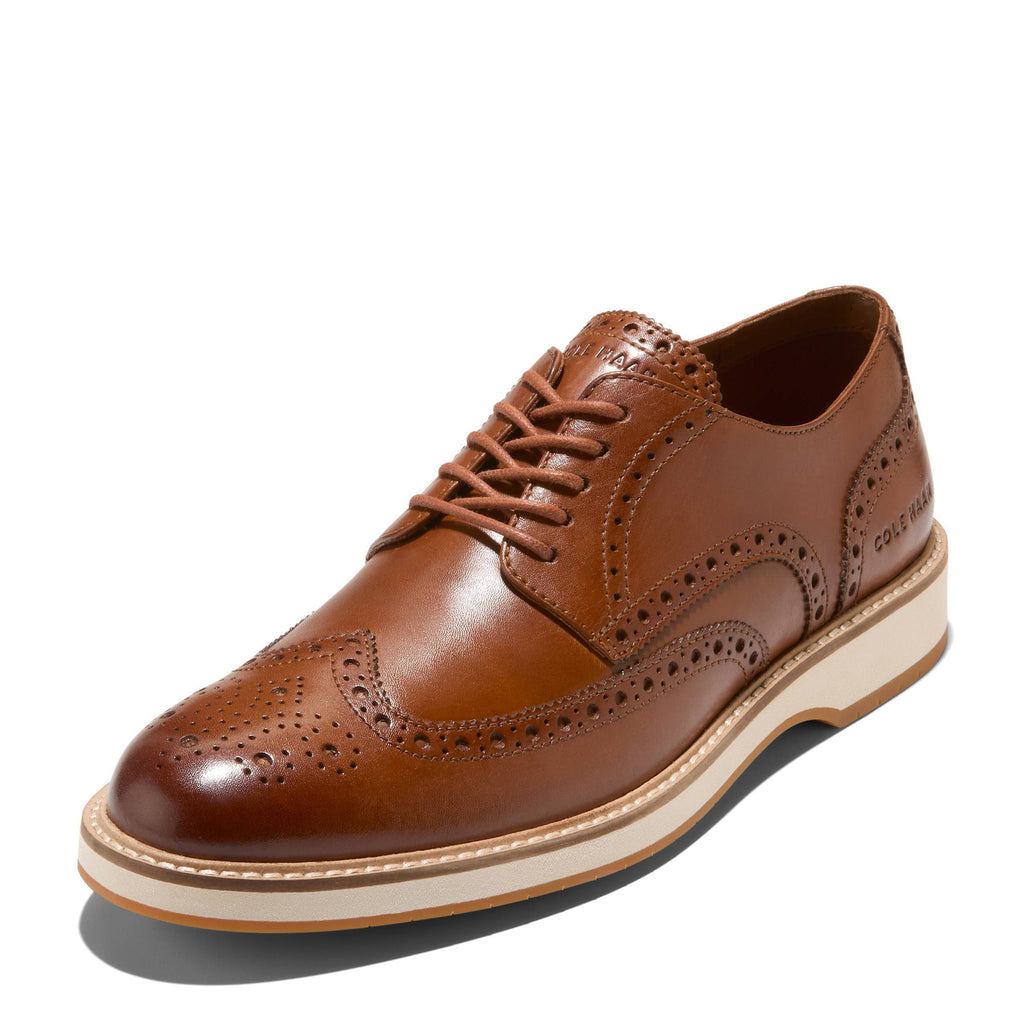 Men's Cole Haan Morse Grand Wingtip Oxford BRITISH TAN C41605