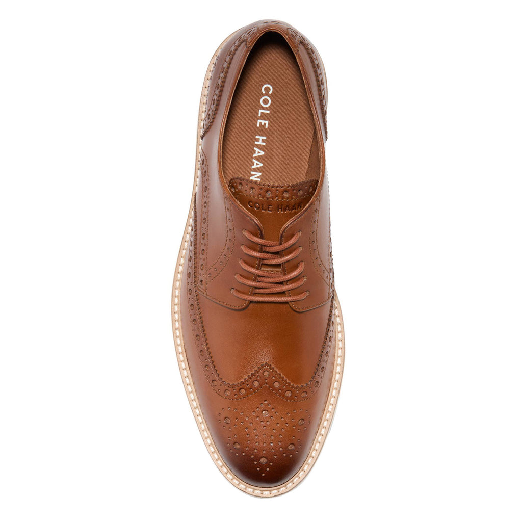 Men's Cole Haan Morse Grand Wingtip Oxford BRITISH TAN C41605