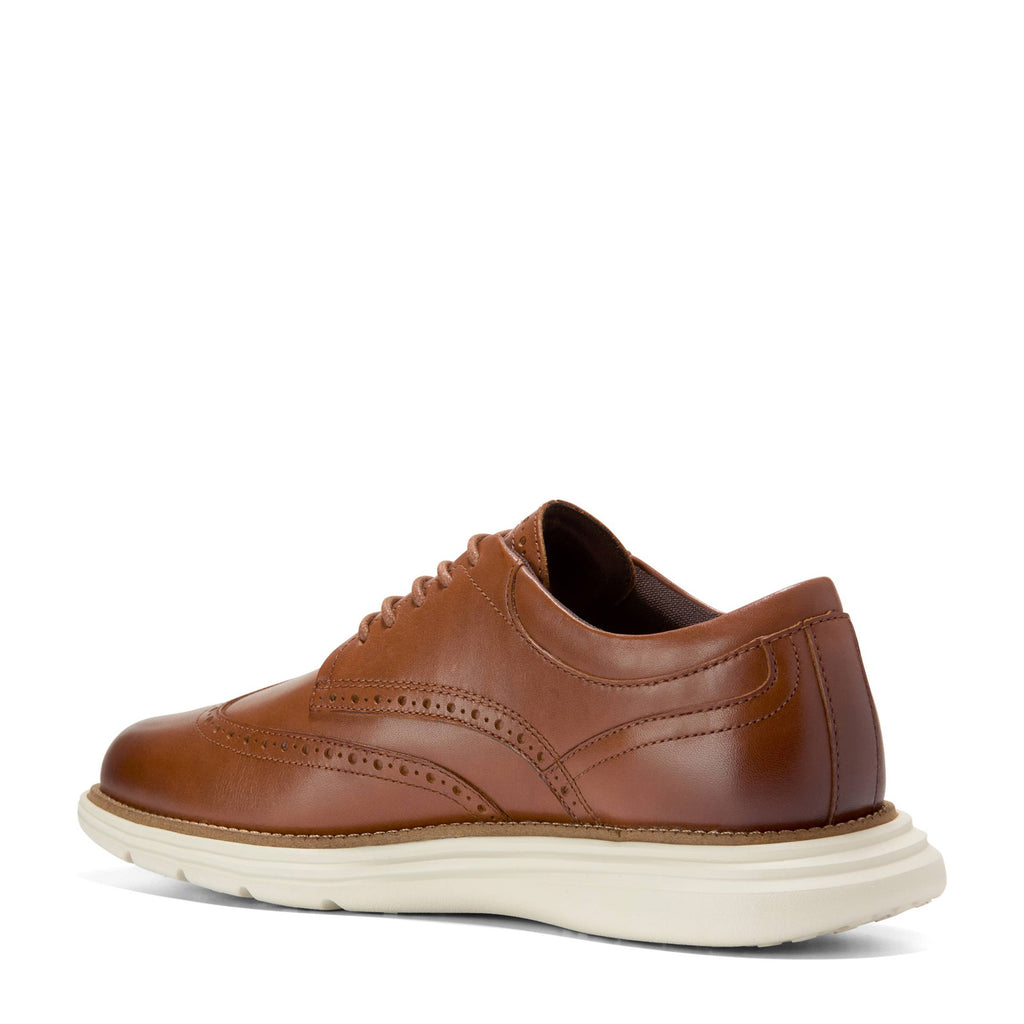 Men's Cole Haan Grand+ Ultra Wingtip Oxford BRITISH TAN C42299