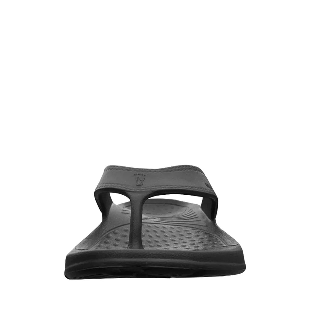 Unisex NuuSol Recovery Flip Flop BLACK CA-17