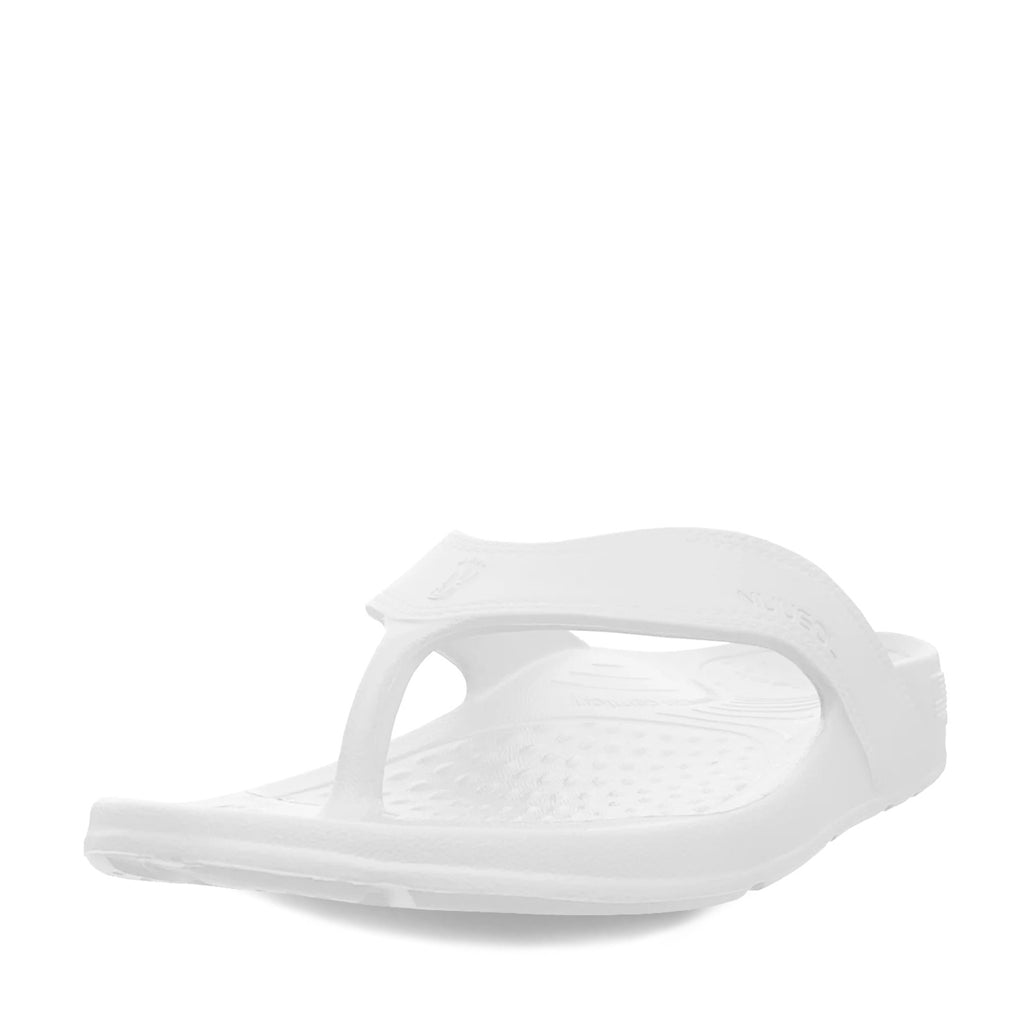 Unisex NuuSol Recovery Flip Flop WHITE WATER CA-23