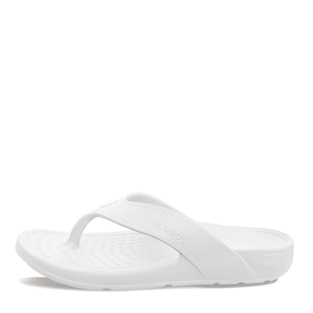 Unisex NuuSol Recovery Flip Flop WHITE WATER CA-23