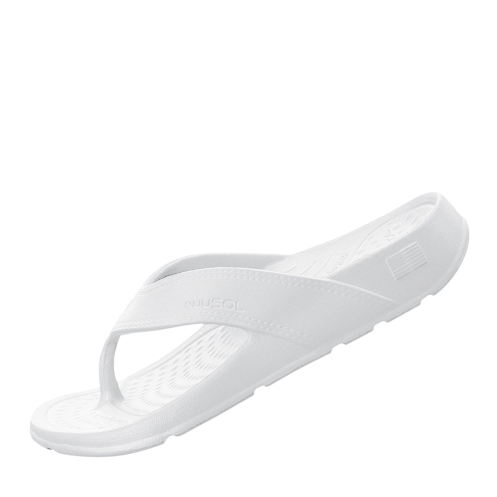 Unisex NuuSol Recovery Flip Flop WHITE WATER CA-23