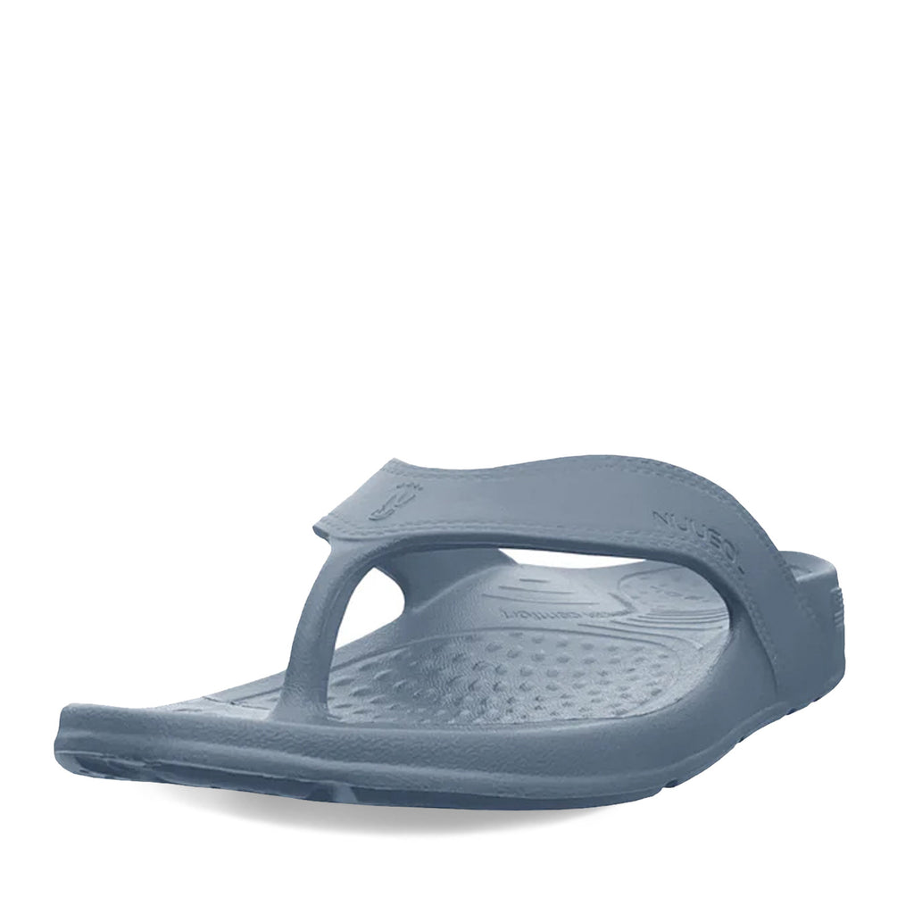 Unisex NuuSol Recovery Flip Flop SLATE GREY CA-30