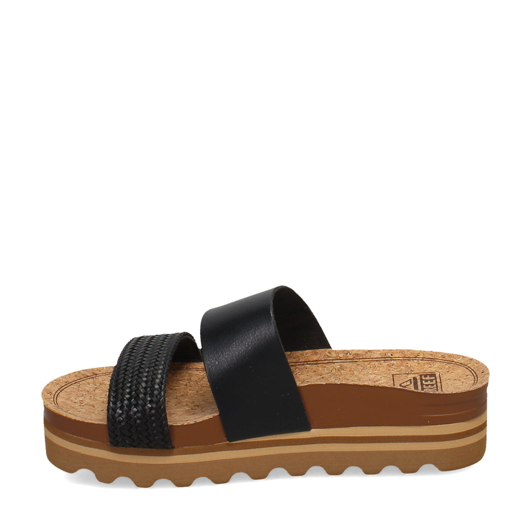 Women's Reef Cushion Vista Hi Slide BLACK BRAID CI9862