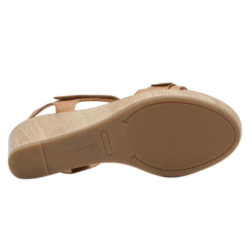 Women's Rockport Briah II Two Band Sandal BROWN CJ1070