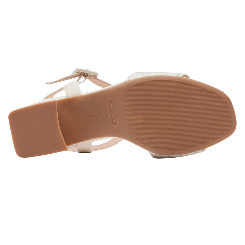 Women's Rockport Farrah Sandal VANILLA CJ1089
