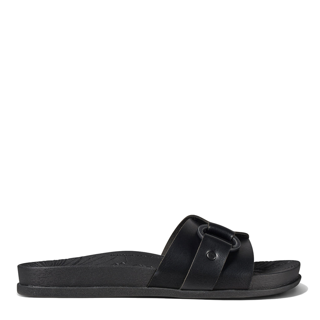 Women's Reef Cushion Soho Cruz Sandal BLACK NIGHTLIFE CJ2817