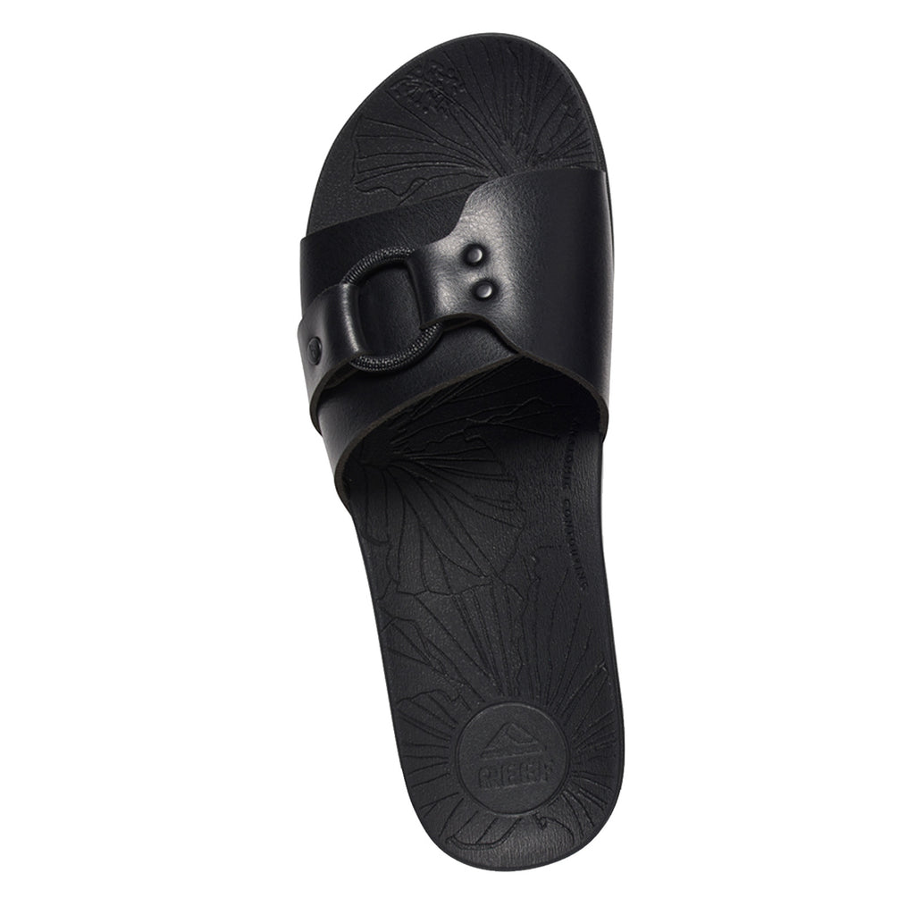 Women's Reef Cushion Soho Cruz Sandal BLACK NIGHTLIFE CJ2817