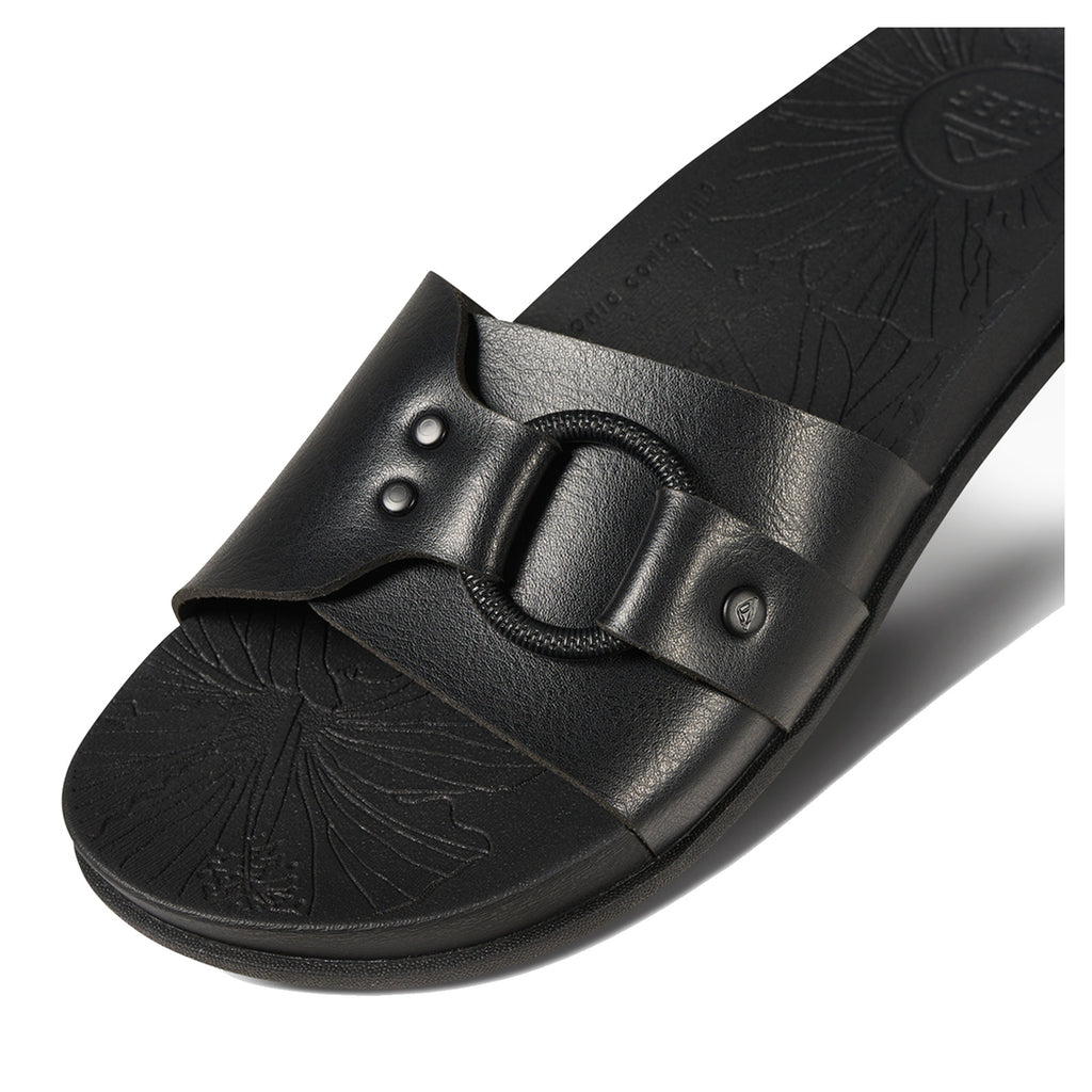 Women's Reef Cushion Soho Cruz Sandal BLACK NIGHTLIFE CJ2817