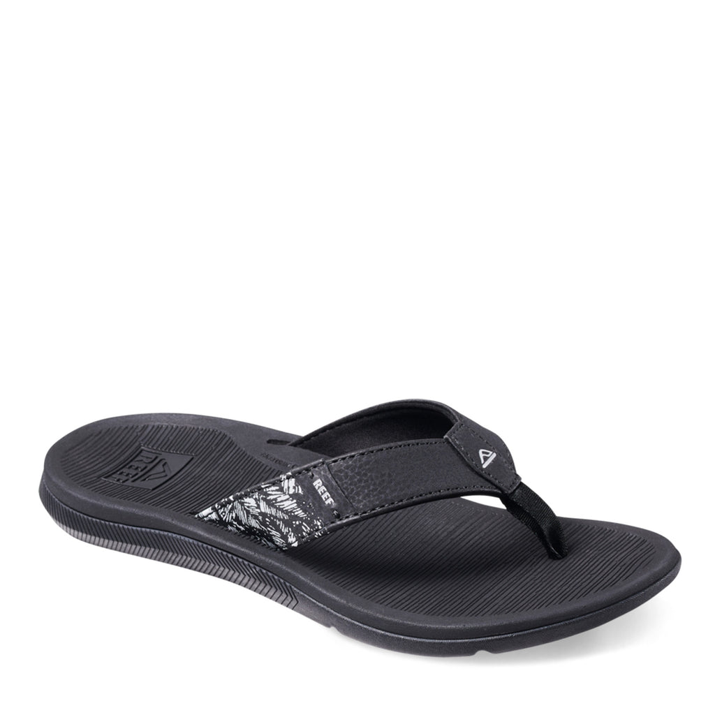 Women's Reef Santa Ana Sandal BLACK  WHITE CJ3624