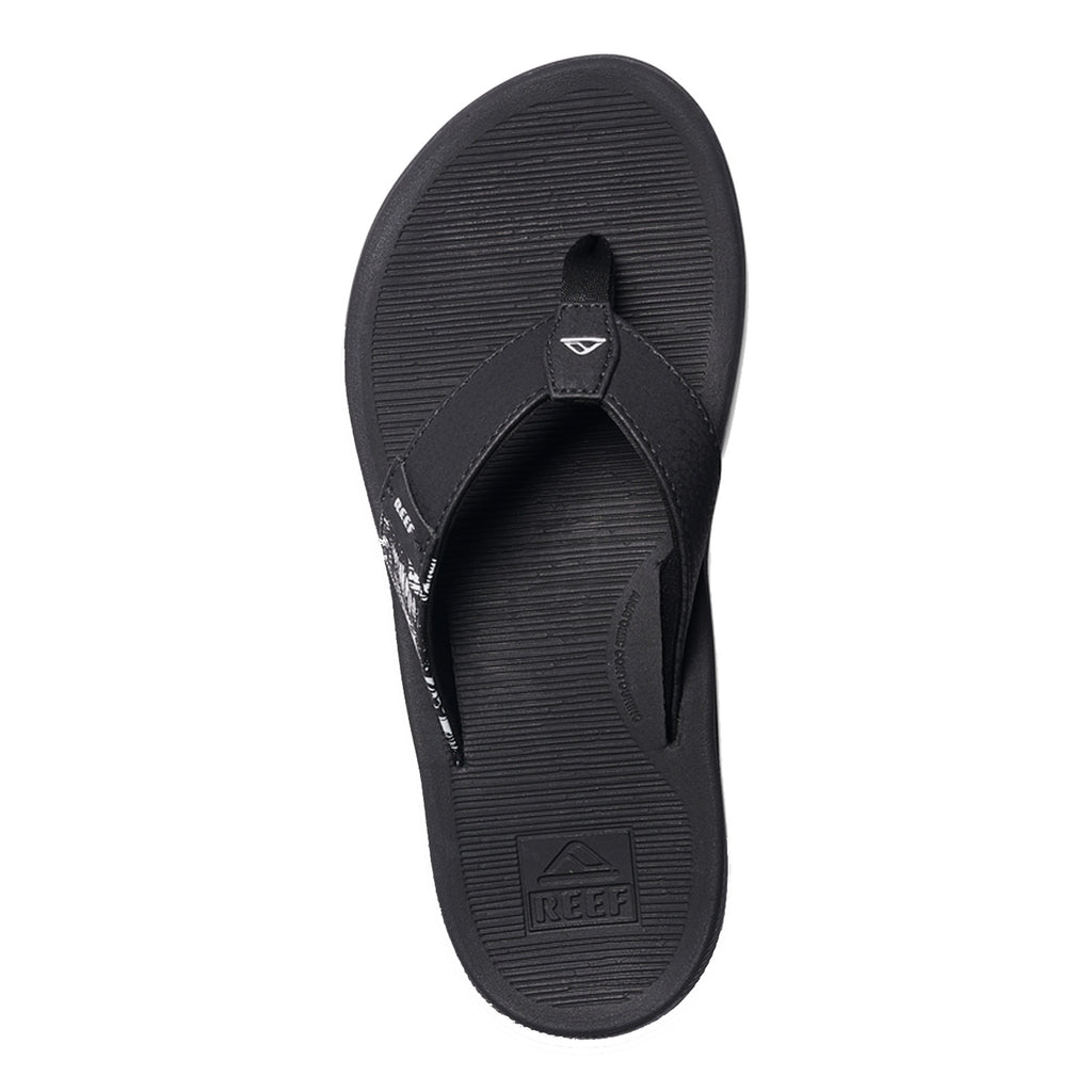 Women's Reef Santa Ana Sandal BLACK  WHITE CJ3624