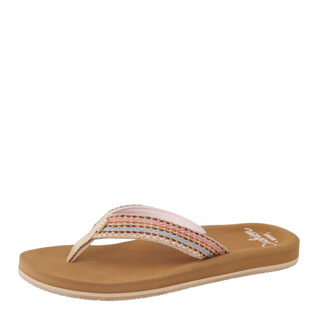 Women's Reef Baja Elana Sandal Brown/Pink CJ7336