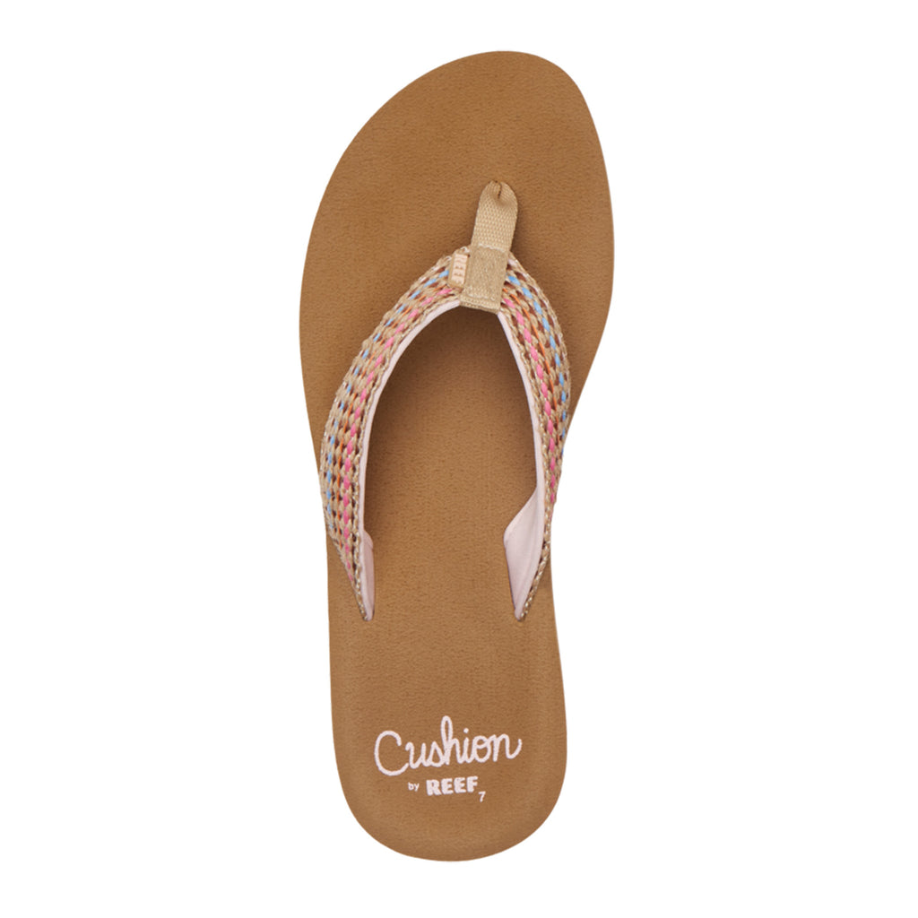 Women's Reef Baja Elana Sandal Brown/Pink CJ7336